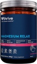 Magnesium Relax Powder - Understøtter stress & muskelafslapning - Raspberry Lemon (16.9 oz. / 100 Servering)