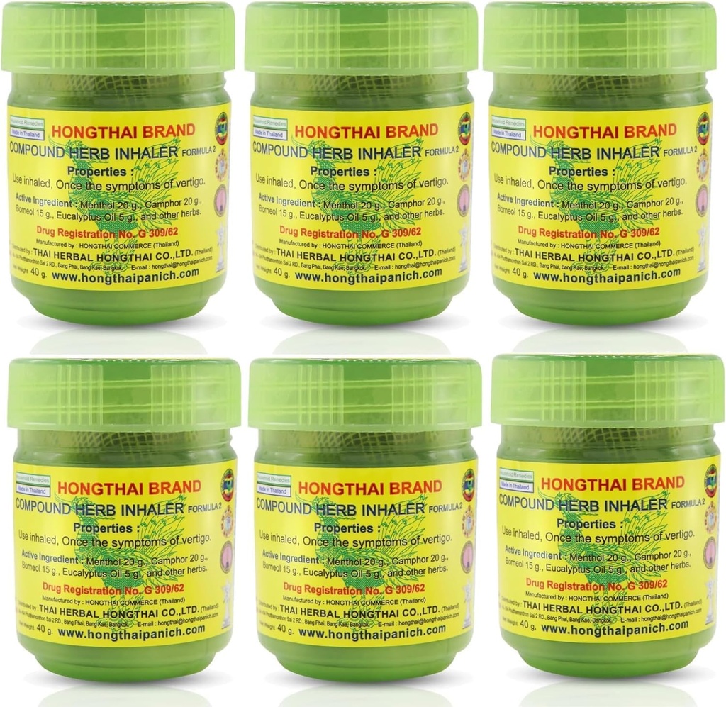 Hong Thai Traditional Thai 10G 6 flasker