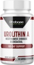 Probase Nutrition Urolithin A - [60- Day Supply] - med tilføjet NR og Resveratrol - Alternativ til NMN, NAD, CoQ10, PQQ for sund aldring