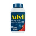 Advil Pain Reliever og Fever Reducer, smertestillende medicin med Ibuprofen 200 mg for hovedpine, rygsmerter, menstruation og fælles smertelindring - 300 overtrukne tabletter