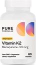 PureFormulas Vitamin K2 MK7 (Menaquinone- 7)