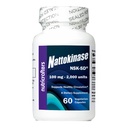 Natokinase NSK- SD 2.000 Enheder 60 Kapsler - Den cardiovaskulære superfood i Japan - Lavet i USA med japanske NSK- SD Natokinase. Den oprindelige og mest forskede Natokinase.