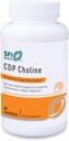 Klaire Labs SFI Health CDP Cholin 250mg - Soy- Free Cholin Kosttilskud - Cognizin Citicolin til at hjælpe med at understøtte hukommelse, fokus & opmærksomhed - Biotilgængelig aktiv form, Hypoallergen (60 kapsler)