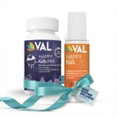 VAL Kids sengetid Wellness Bundle: Melatonin Chews & Magnesium Roll- on