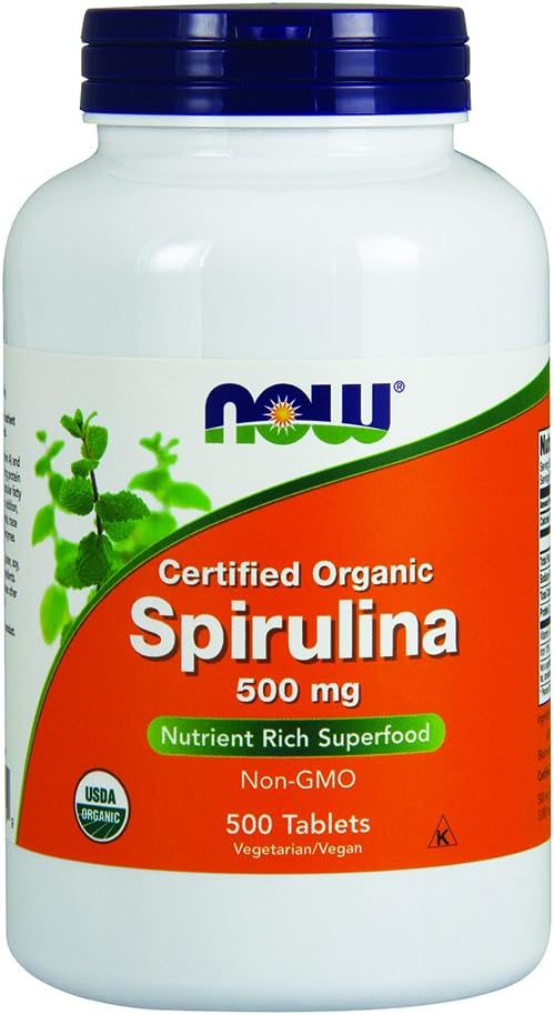 Spirulina 500 mg 500 tabletter