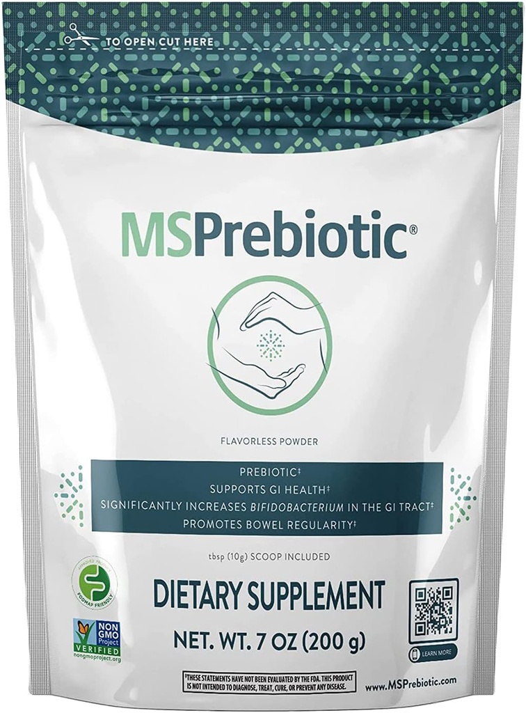 Prebiotics Fiber supplement Meget høj kilde til opløselige Fiber Budding 124; Original Superfood Gut Health Kosttilskud, at Feed Probiotics Budding 124; Prebiotic Fiber Powder (7 oz)