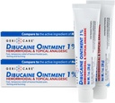 GeriCare Dibucaine Hemorroid Ointment 1% Pain-Relief Hemorrhoid Cream |Hemorroidal & Topical Analgesic| Quick Relief from Burning & Itching | Fast-Acting External Hemorrhoid Treatment 1oz (2 Pack)