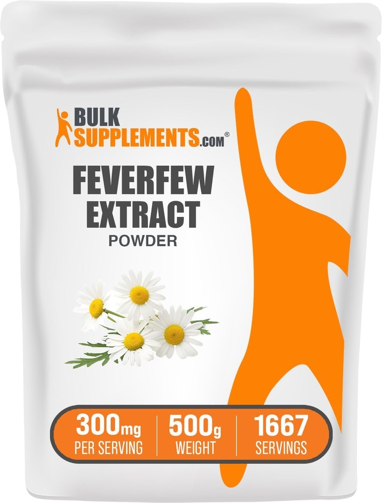 BulkSupplements.com Fevermoneright Extract Powder - Fevermoney Herbal Supplement - Gluten Free, 300mg per Serving, 500g (1.1 lbs) (Pack of 1)