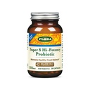 Flora Super 8 Hi Potency Probiotika 30 Count - Sund Gær balance & fordøjelsessundhed - for mænd og kvinder - 42 milliarder CFU, Rå, Gluten Free - Op til 1 måned Tilgang