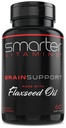 Smarter Brain Support Nootrop Supplement, Lavet med Alpha- GPC, L- Tyrosine & Acetyl L- Carnitin ALACAR, Flaxseed Oil, ALA DHA, 60 Softgel Energy Pills