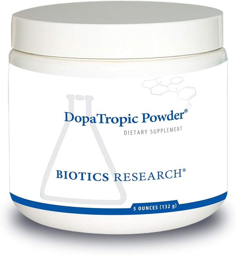 Bioetik Forskning Dopotropisk pulver Dopamin, Easy- to- Mix Pulver, Neurotransmitter Sundhed, kognitiv sundhed, hukommelse og læring, Mucuuna pruriens 5 Ounces
