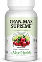 Maxi- sundhed CranMax Supreme Cranberry supplement kapsler - Urinspor og immunforsvar - 60 greve - 1 måned Tilgang