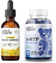 Wild & Organic Mood Support Tinktur 2 fl oz & 5 HTP Gummies