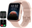 Smart ur til kvinder Android & iPhone, Alexa Build- in, 1.8 "Touch Screen Fitness Tracker med svar / gør opkald, IP68 vandtæt hjerterytme / søvn / SpO2 skærm, Pedometer, 100 + Sport Modes