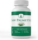 PURE ORIGINAL INGREDIENSER Saw Palmetto, (100 kapsler) Altid ren, ingen tilsætningsstoffer eller fyldstoffer, Lab Verified