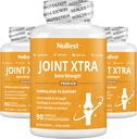 Joint Xtra Advanced Support Supplement - Joint Strength Formel med Glucosamin, Chondroitin, Gurkemeje, MSM & Boswellia for Joint & Cartiage Health, Fleksibilitet, Mobility & Comfort (pakke af 3)