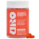 O Positiv URO Fiber Gummies for voksne, 60 Greve (Pack of 1) - Prebiotic Chicory Root Inulin Fiber Supplement - Daily Gummy Fiber for fordøjelig Gut Health - Non- GMO, Vegan & Cruelty- Free