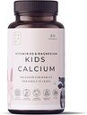 Verem Palak Noter: Kids Calcium med D3-, K2-vitamin og Magnesiumstearat 124; Ingen sukkertyggetabletter 124; 60 tyggetabletter