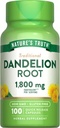 Nature 's Truth Dandelion Root Capsules Note 124; 1800mg