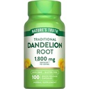 Nature 's Truth Dandelion Root Capsules Note 124; 1800mg
