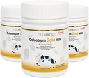 Hi Well Premium New Zealand Bovine Colostrum Gold Milk 200 Chewables Tablets Immunoglobulin G (Igg) 20 ~ 25% (Pack of 3)