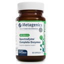Metagenics SpectraZyme Enzyme Complex - Plant- baserede fordøjelsesenzymer til protein, fedt & kulhydrat opdeling - Understøtter fordøjelsesbesvær, bloating & kolon sundhed * - Gluten- fri, Vegan - 60 kapsler