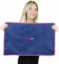 Ekstra stor & Rebruble Ice Pack (15 x 23,5 inches, XL) for maksimal ryg og fuld krop smertelindring fra skader, hævelse, blå mærker, sprainer af 124; Ice Blanket til sovende & fysisk terapi 124; Af Magic Gel