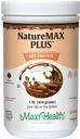 Maxi- Health NatureMAX Plus Energy Support Drink Soy Protein Powder - Sukker Free Diet Supplement - 20g Protein Per Servering - Natural Chocolate Flavor - Kosher Vitamin - 1lb