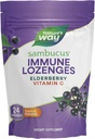 Nature 's Way Sambucus Immunlozenges, High Potency Vitamin C, Elderberry, 24 Tropical Flavored Lozenges (Packaging May Vary)