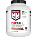 Muscle Milk Pro Series Protein Powder supplement, Knockout Chokolade, 5 Pund, 28 Servering, 50g Protein, 3g Sukker, 20 Vitamin & Min, NSF Certified for Sport, Workout Inddrivelse