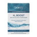 BRAINMD H2 Boost Molekulær Hydrogen - 30 tabletter - Antioxidant Vand Enhancer - Vegan, Gluten Free - 30 Servere