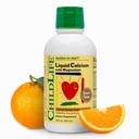 Børneliv ESSENTIALS Flydende kalciumsupplement til børn - Baby Calcium med magnesium, zink, og vitamin D3 - Orange Flavor, 16 fl oz (1 pakke)
