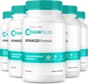 rize laboratorier Cogni Plus kapsler - Daily Focus Support Formel med en balanceret Blend for Clarity, Memory, og Alerness Measures 124; Easy- to- Take Pills for Lifestyle Support - pakke med 5 (300 Kapsler)