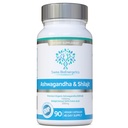 Ashwagandha & Shilajit - Ashwagandha KSM- 66 1000mg & Renset Shilajit Extract 200mg (50% Fulvic Acid) - Ingen kunstige fyldstoffer, bindemidler eller flowmidler - Egnet til Vegans