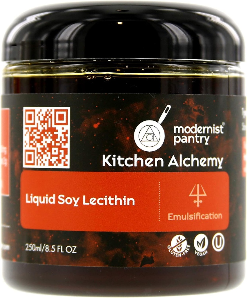 Pure Liquid Soy Lecithin Gluten- Free Vegan OU Kosher Certified - 250 ml / 8.5oz