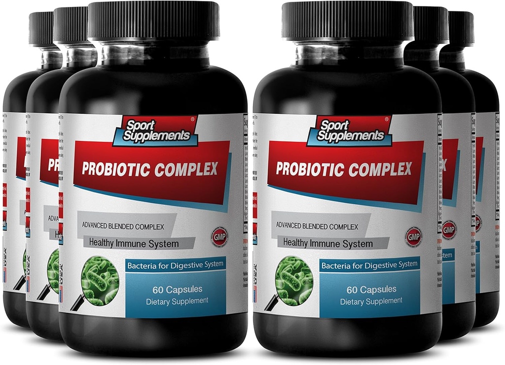 Orale probiotika Great Oral Health - Probiotic Complex - Forbedrer Mood, Probiotic Supplement, Probiotiske piller, Oral probiotika til tænder og gummer, Oral probiotika til dårlig ånde - 6B 360 Kapsler