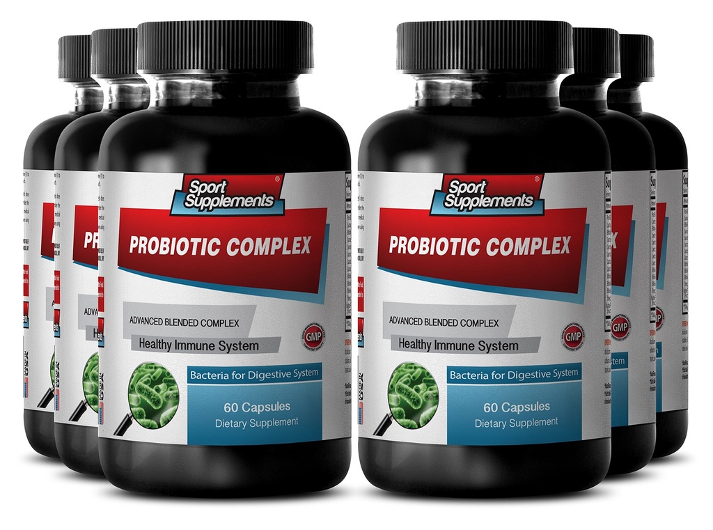 Orale probiotika Great Oral Health - Probiotic Complex - Forbedrer Mood, Probiotic Supplement, Probiotiske piller, Oral probiotika til tænder og gummer, Oral probiotika til dårlig ånde - 6B 360 Kapsler