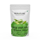Aloe Vera Gel Powder 200x af mi Nature Mea124; Natural and Pure Measures 124; Aloe Barbadensis Mea124; 100g (3.5oz) Measures 124; Højt koncentreret (200x) Measurement Support Measurement