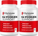 NutraRize (2 Pack) Glynovax piller, Glynovax Glycogen Support Formel, Alle naturlige supplement til at vedligeholde sunde stabile niveauer, officielle Glyno Vax anmeldelser (120 kapsler)