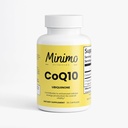 CoQ10 Ubiquinone 200mg, 3. parts testet, optimalt Absorberet Ubiquinone, Vegan, Gluten Free Dietary Supplement Support for Heart Health & Brain Function, 30 kapsler