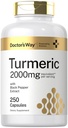 Doctor 's Way gurkemeje Curcumin Supplement 2000mg