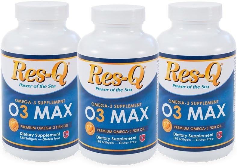 Res- Q O3 MAX Omega-3 kapsler (3 stk.)