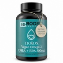 BoostCeuticals Vegan Omega 3 DHA + EPA 260mg Supplement – Algae Oil Softgels Maintenance Dose for Heart & Brain Wellness – Vegan, Non-GMO, 60 Count