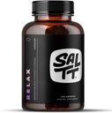 SALTT Relax - Magnesiumkapsler Supplement - 203mg ionisk magnesiumchlorid w / natrium, kalium, elektrolyter - Vegan, Sugar & Gluten Free - 240 Greve - af Keto Chow