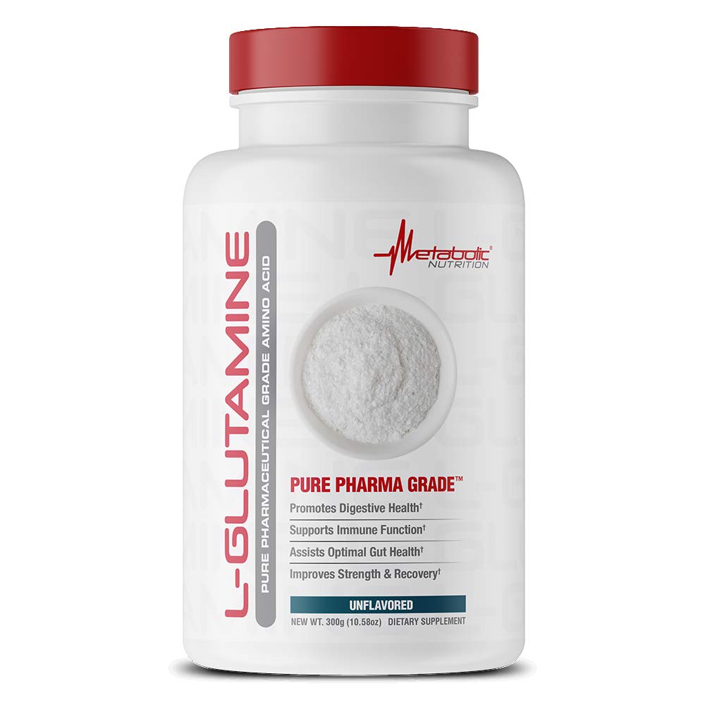 Metabolisk ernæring Glutamin, 300 mormor, pulver