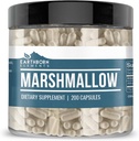Jordfødt grundstoffer Marshmallow Root 200 Kapsler, Pure & Ufortyndet, Ingen tilsætningsstoffer