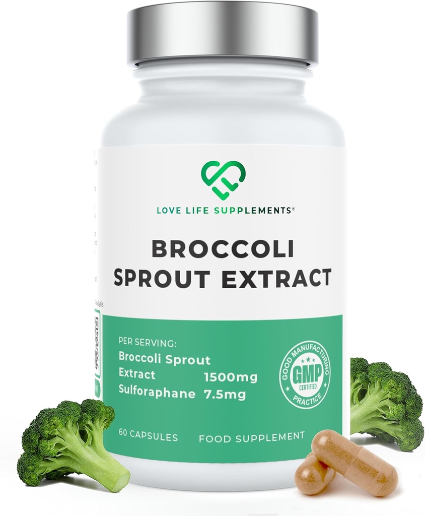 Broccoli Spraut Extract by LLS - 124; Indeholder aktiveret sulforaphane - 124; 60 Kapsler - 124; 15,000mg af hel planteækvivalent pr servering - 124; Sulforaphane - Supplement - 124; Potent antioxidant Indhold