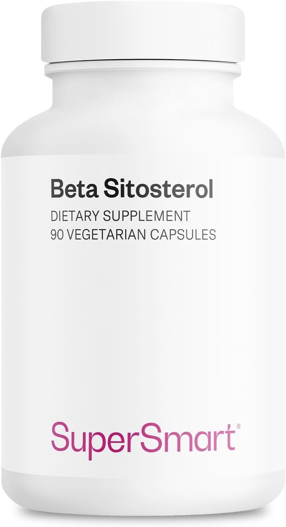 SuperSmart Beta- sitosterol Supplement 180 mg per dag (Patenteret) - Plant Steroler - Beta- sitosterol ekstrakt for mænd