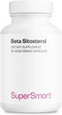 SuperSmart Beta- sitosterol Supplement 180 mg per dag (Patenteret) - Plant Steroler - Beta- sitosterol ekstrakt for mænd