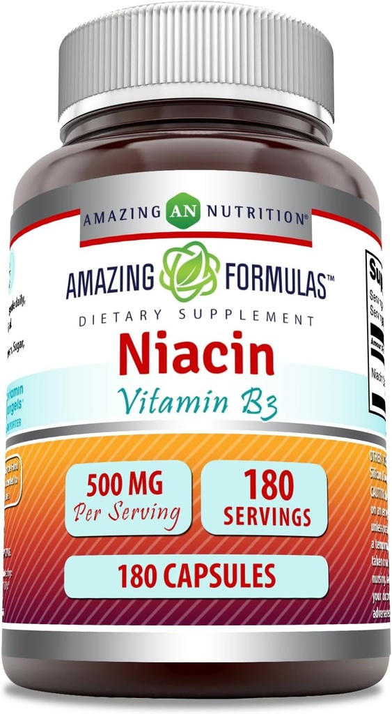 Amazing Formulas Niacin Supplement øb 124; 500 Mg Per Serving